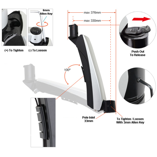 Infinite Monitor Arm Spring Specs Infinite Monitor Arm Spring Specs