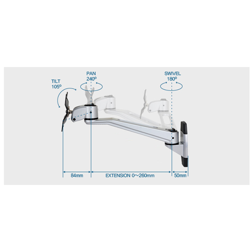 Infinite Monitor Arm Swivel Infinite Monitor Arm Swivel