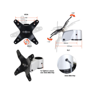 Infinite Single Monitor Arm MD12 Vesa Dimensions