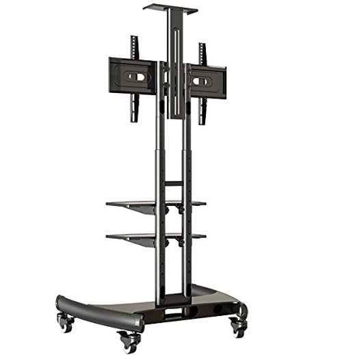 Trak Mobile TV Stand Cart T2D Back Trak Mobile TV Stand Cart T2D Back