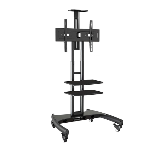 Mobile TV Stand Cart Trak Mobile TV Stand Cart T2D Front
