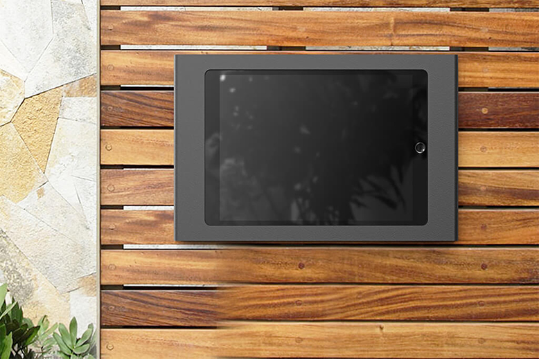 Wall Mount with POE for iPad Air and Pro on Wall Wall Mount with POE for iPad Air and Pro on Wall