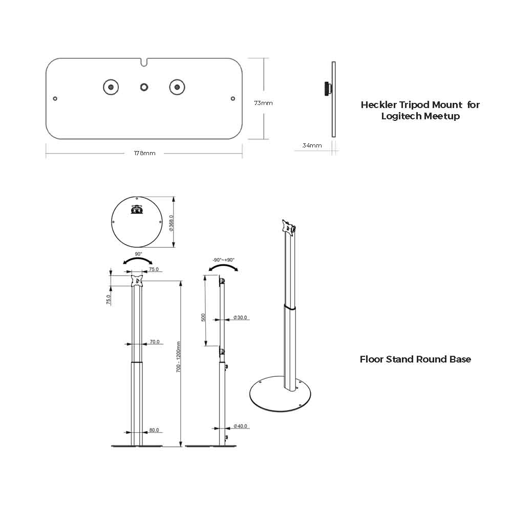 TFS100_H615 Dimension