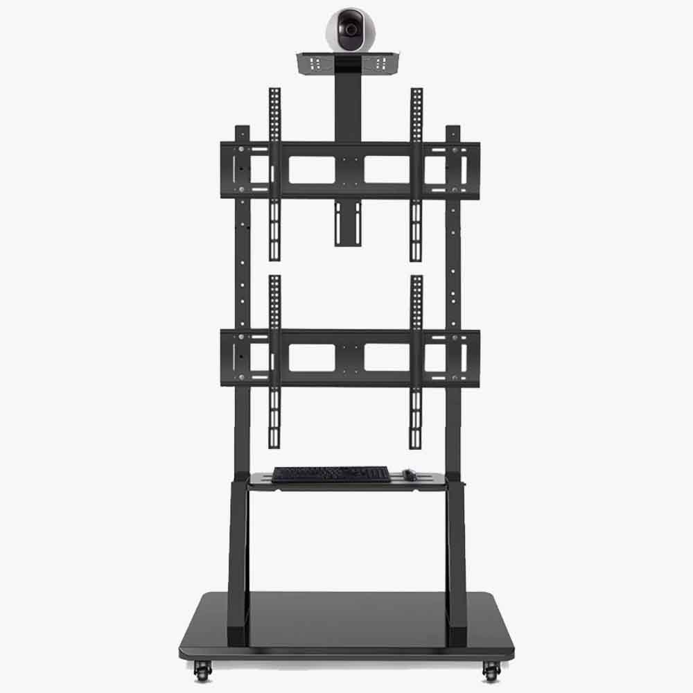 Mobile TV Stand Dual Screen T7V